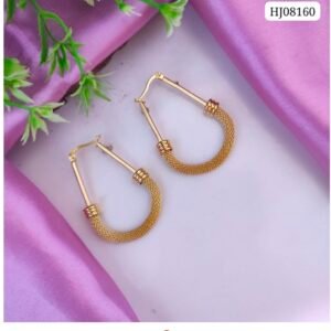 Anti Tarnish loop Earings