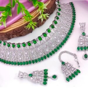 Bridal American Diamond - Green